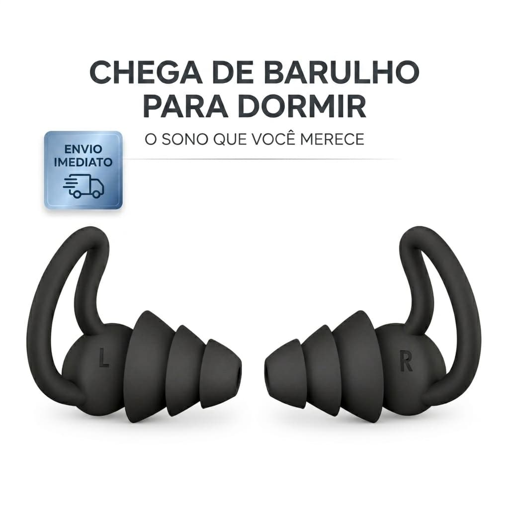 Tampões Auriculares De Silicone Isolamento Acústico Redução De Ruído Com Esponja Macia Protetor Auricular