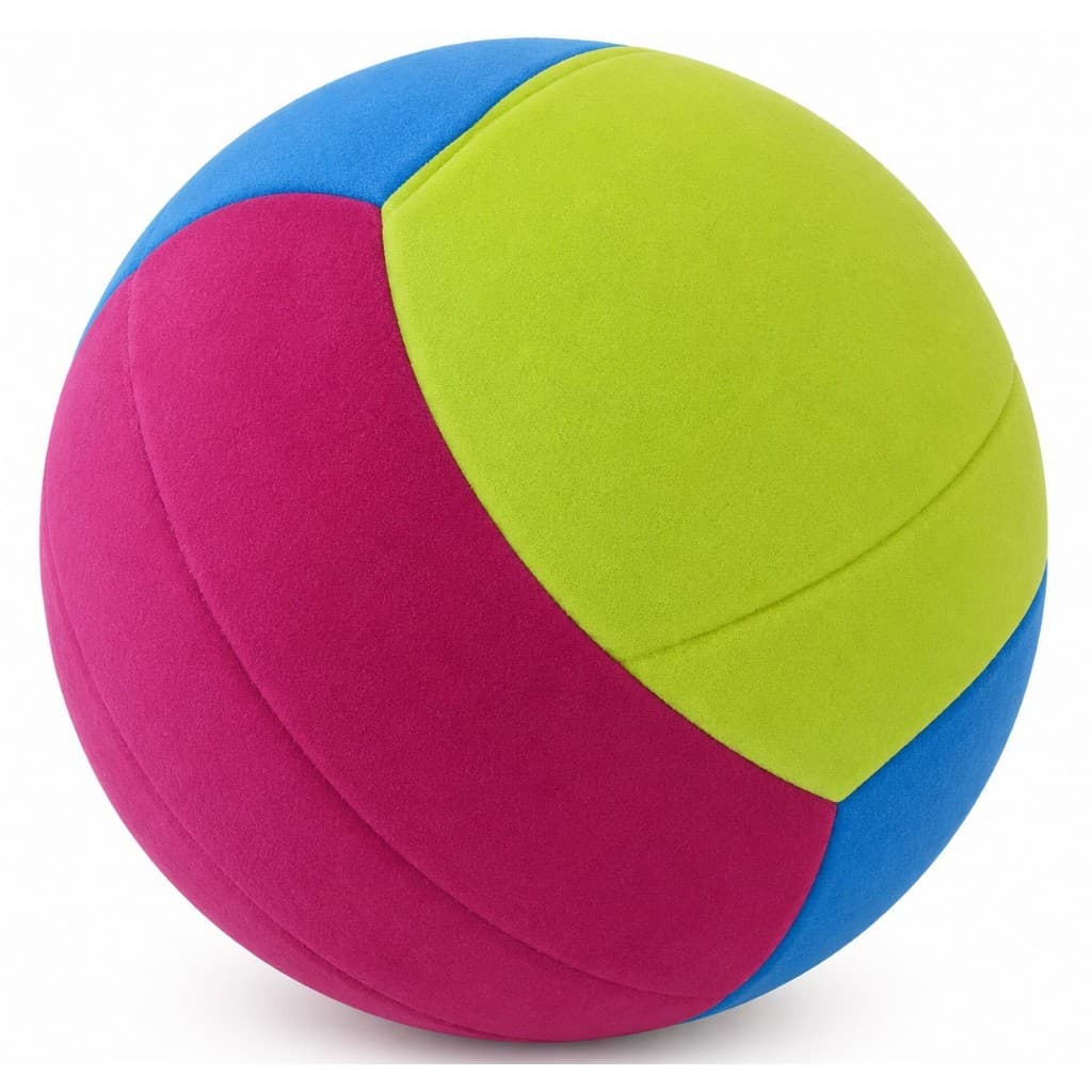 1 BOLA DE VÔLEI PRAIA DE EVA COLORIDA