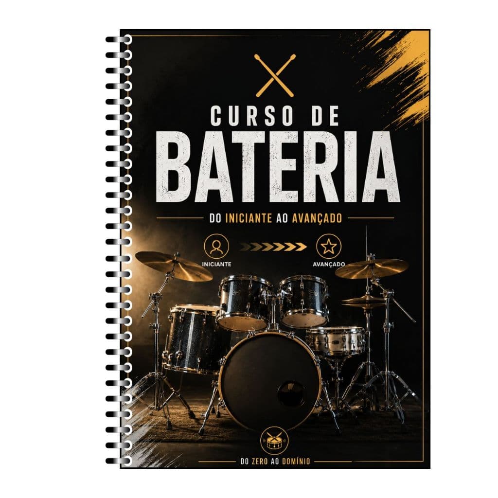 Curso de Bateria Passo a Passo Do Zero ao Avançado