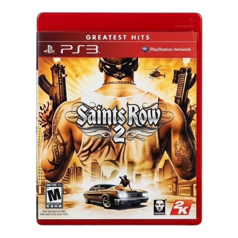Jogo Saints Row 2 PS3 Original Midia Fisica Excelente Estado Playstation 3