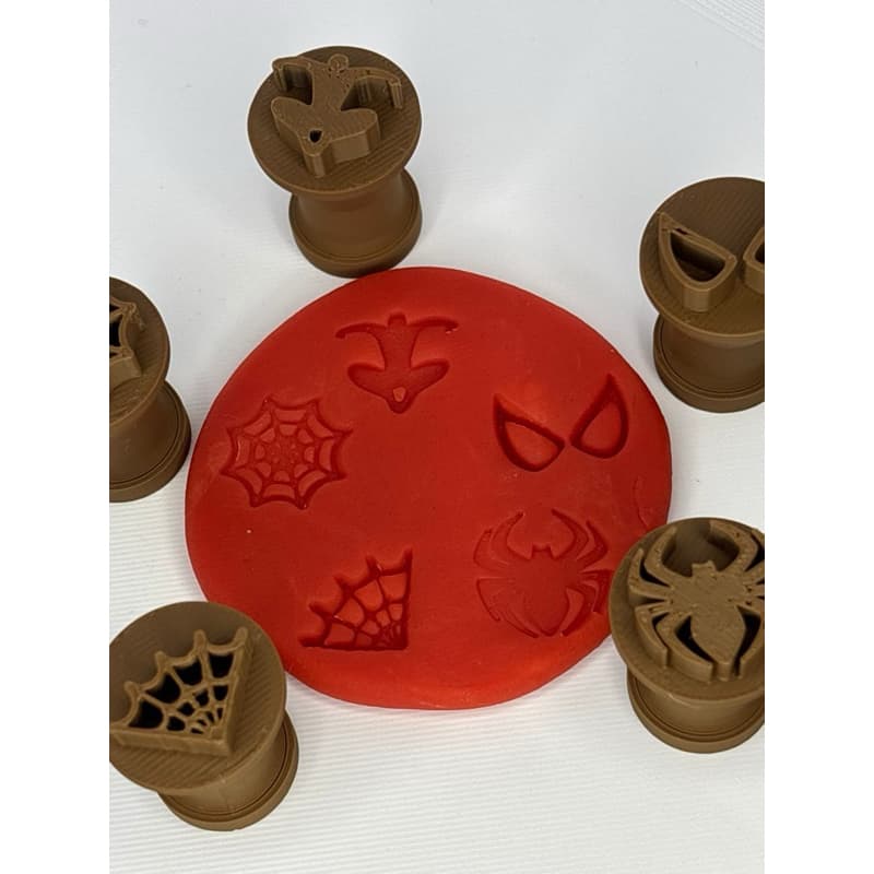 Carimbos Brigadeiro Docinhos Molde Festa Confeitaria Personalizado Homem Aranha Borboleta Patrulha Canina Pokémon Safari