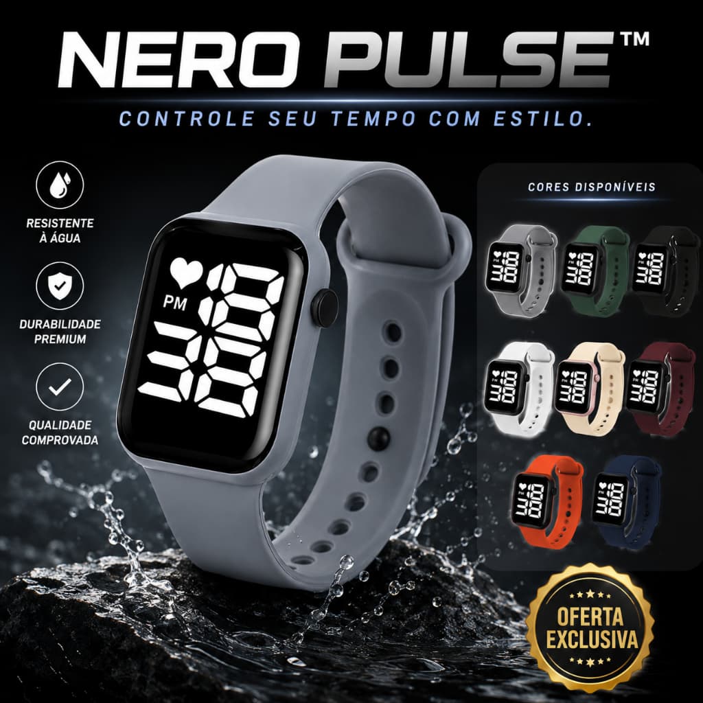 Kit 5 Relógios Digital SKMEI - (Cores Sortidas)