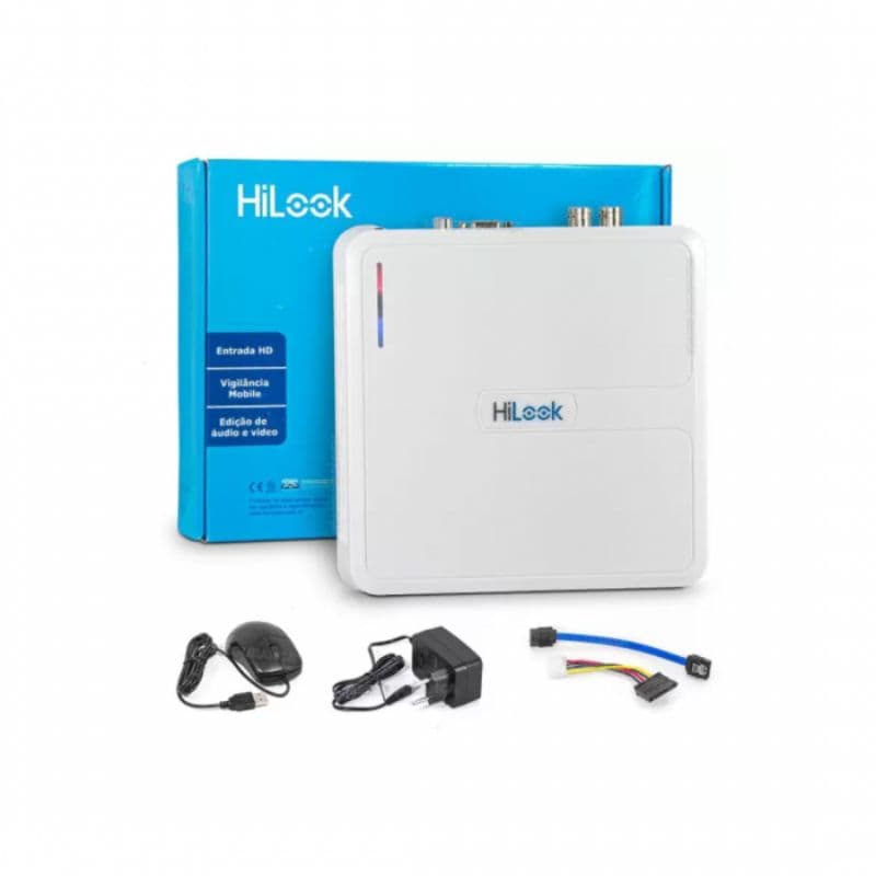 DVR HiLook 4 Canais 1080p Lite Hikvision Original