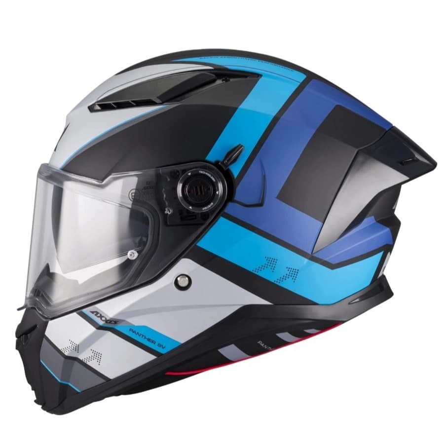 CAPACETE AXXIS PANTHER VALVE B7 BRILHO SV C/ ÓCULOS SOLAR VISEIRA INTERNA + AEROFOLIO LANÇAMENTO