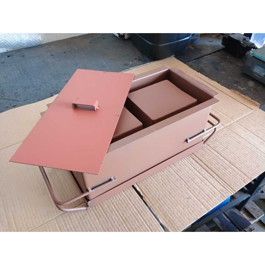 Forma manual para bloco de 20 (19x19x39)cm Com fundo fechado jalossi