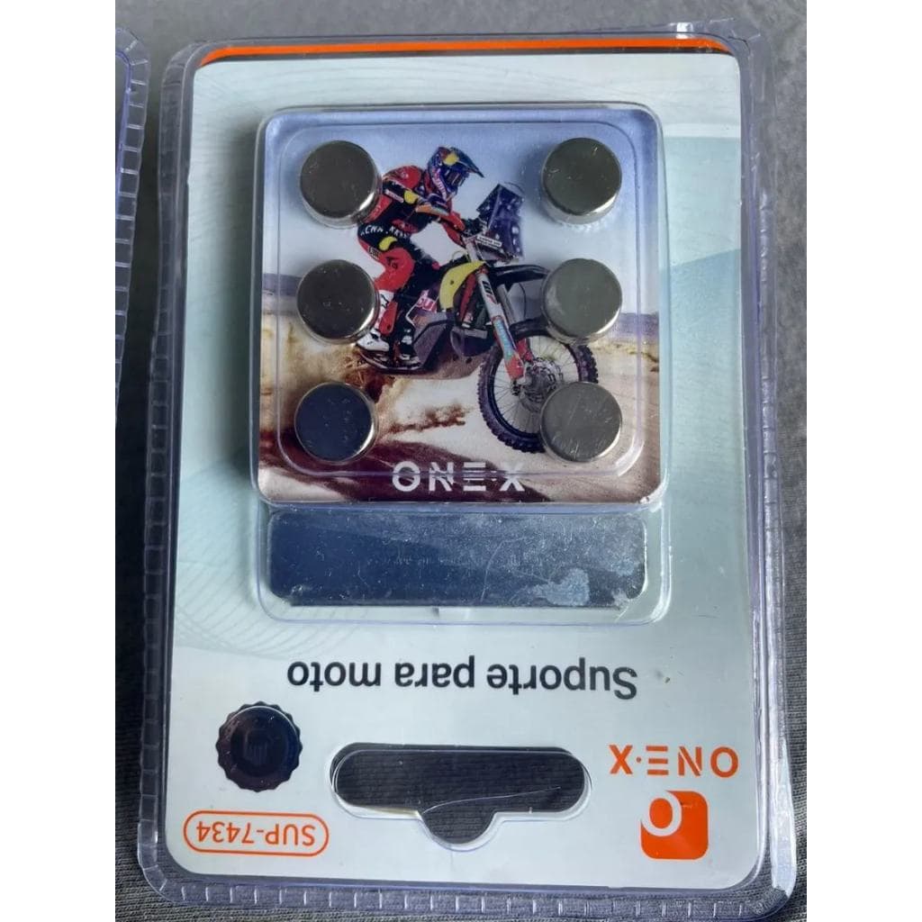 Suporte Celular Magnético P/moto 6 Imãs Extra Forte