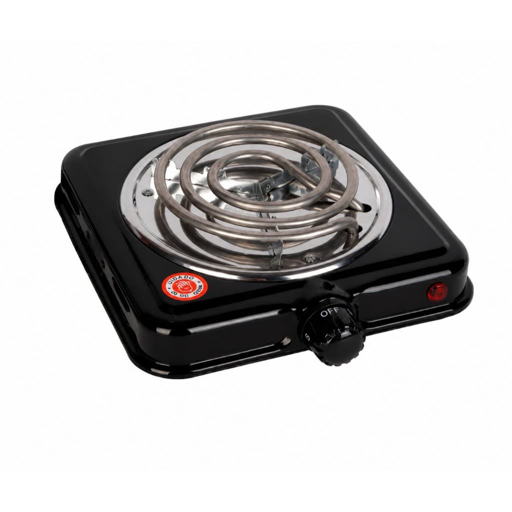 Fogareiro Elétrico 1000W 110V 220V 1 Boca Portátil