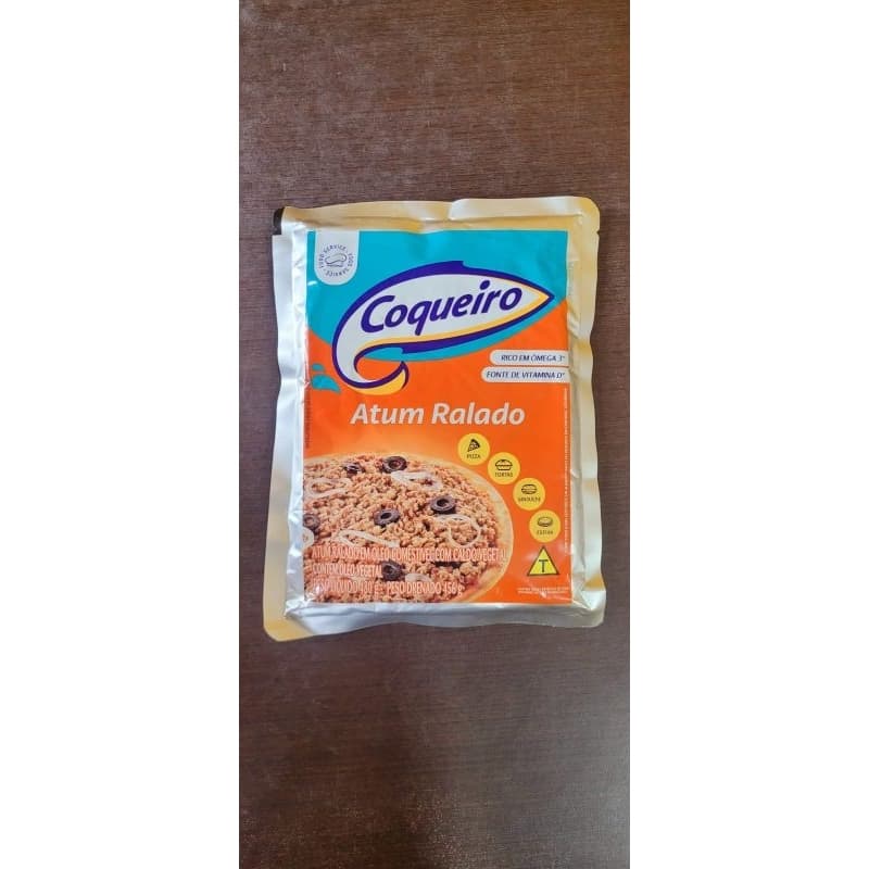 Atum Ralado Coqueiro 1x480g POUCH (em óleo vegetal)