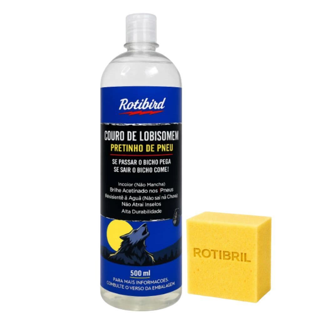 Pretinho de Pneu Resistente a Água 500ml - Não sai com a chuva