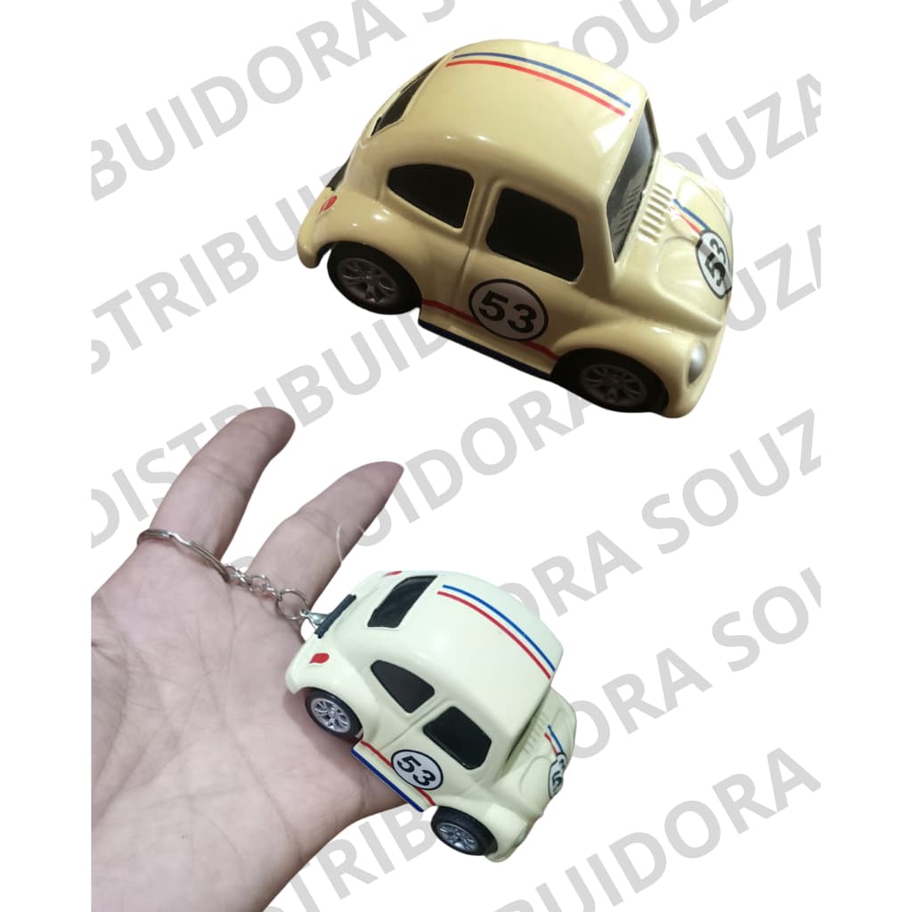 CARRINHO MINIATURA FUSCA CHAVEIRO DE METAL, COLECIONADOR BRINQUEDO