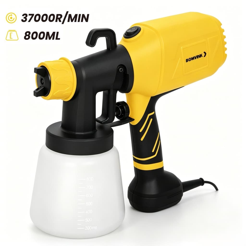 Pulverizador Elétrico máquina de pintura 37000R/MIN 800ML 110v-220v Pistola de Pintura Pulverizadora