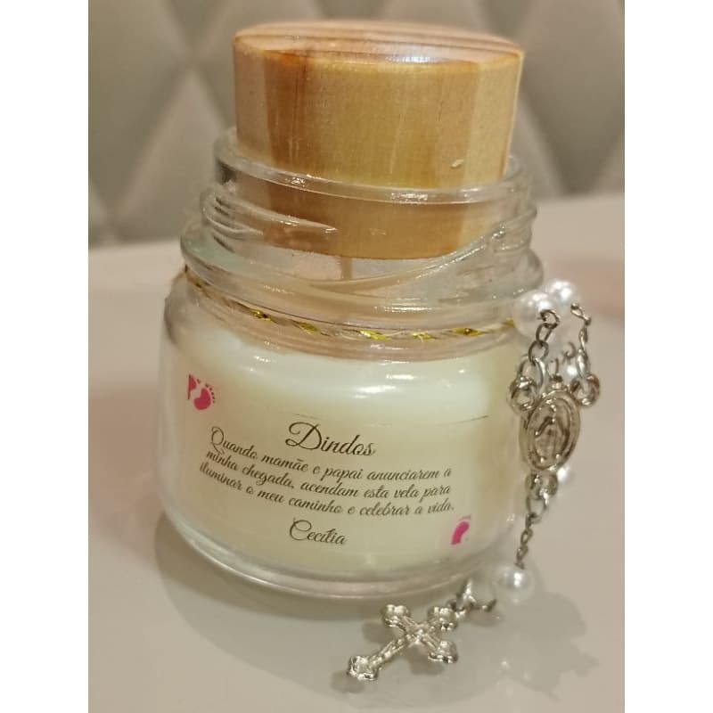 10 Lembrancinhas de velas aromáticas para BATIZADOS  E COMUNHÃO / CASAMENTOS /velas aromáticas personalizadas🕊️