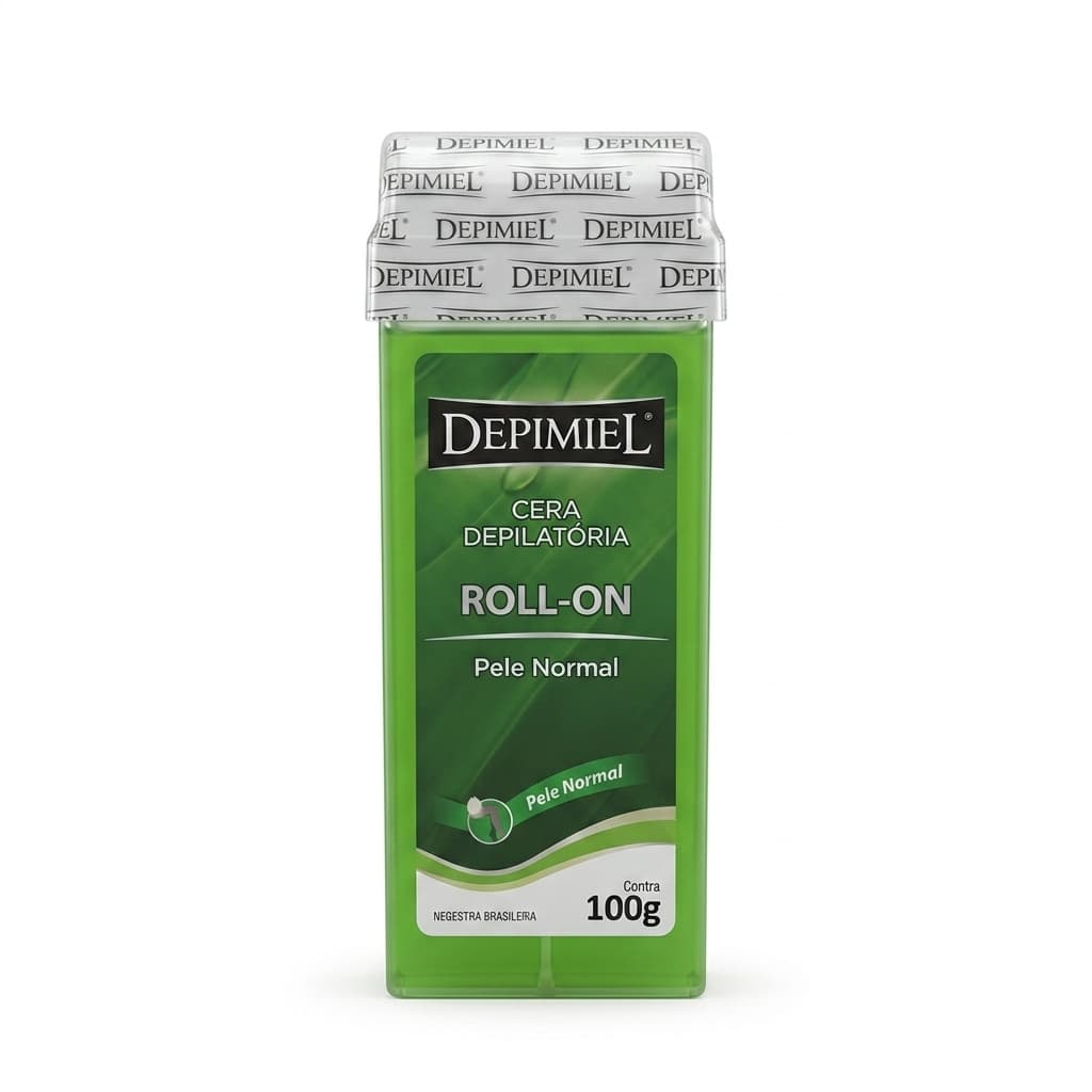 Cera Depilatória Roll-on Depimiel Alta Aderência 100g