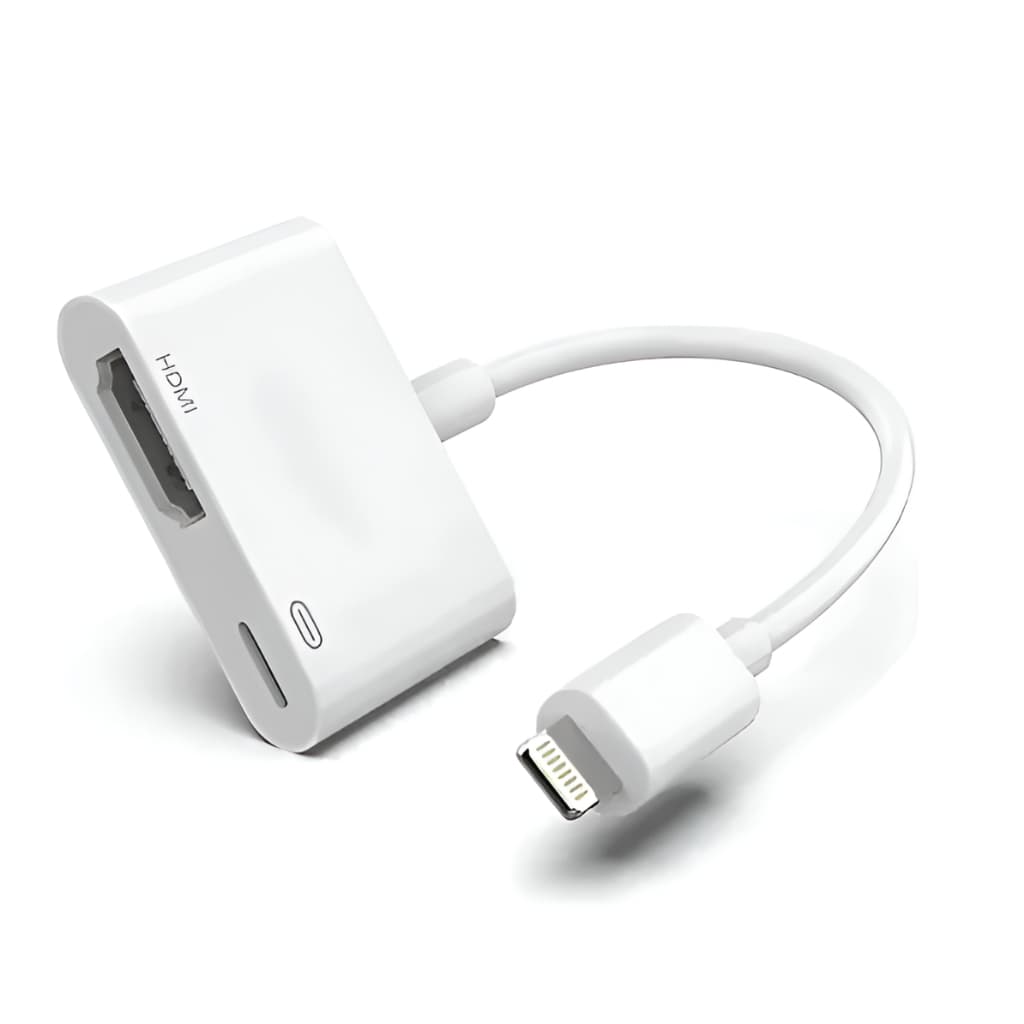 Adaptador Hdmi Para Iphone 5/6/7/ 8 X /11/ Para Lightning
