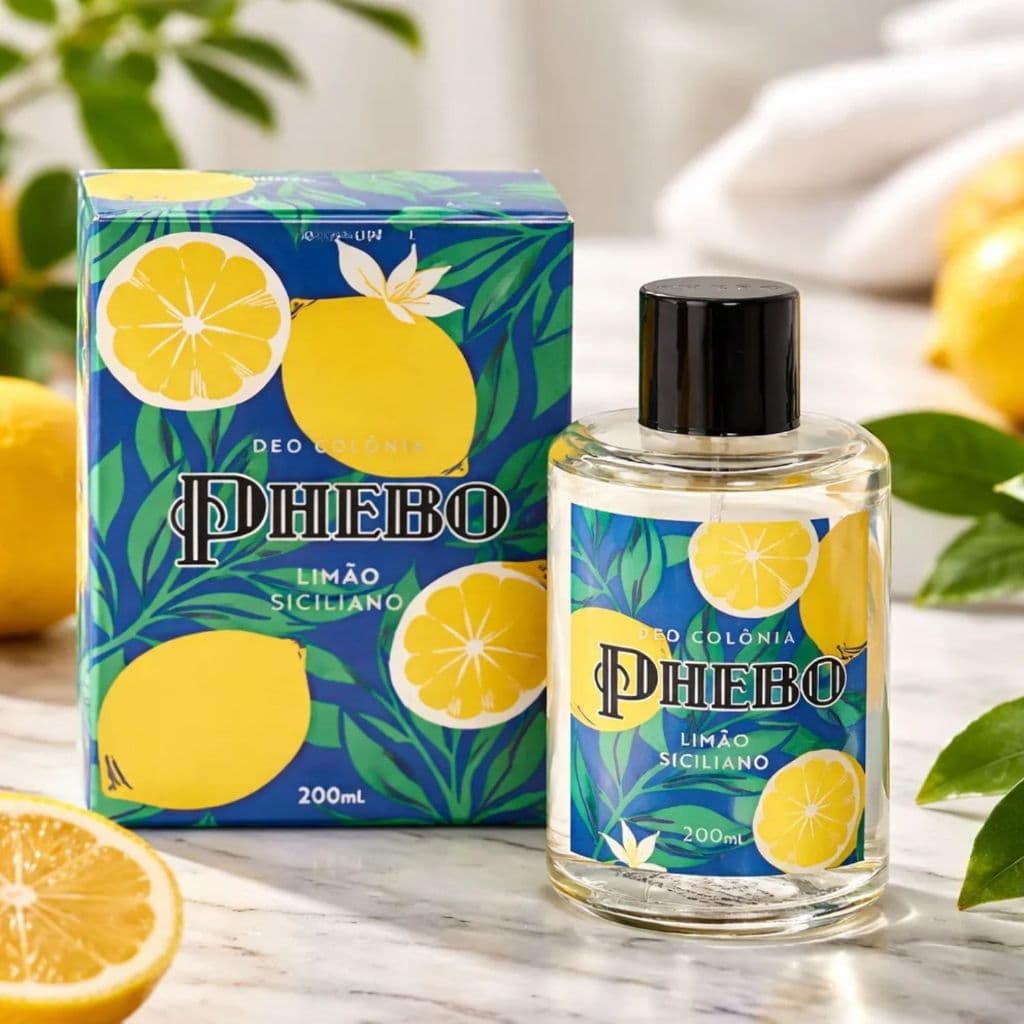 Colônia Phebo Limão Siciliano 200ml