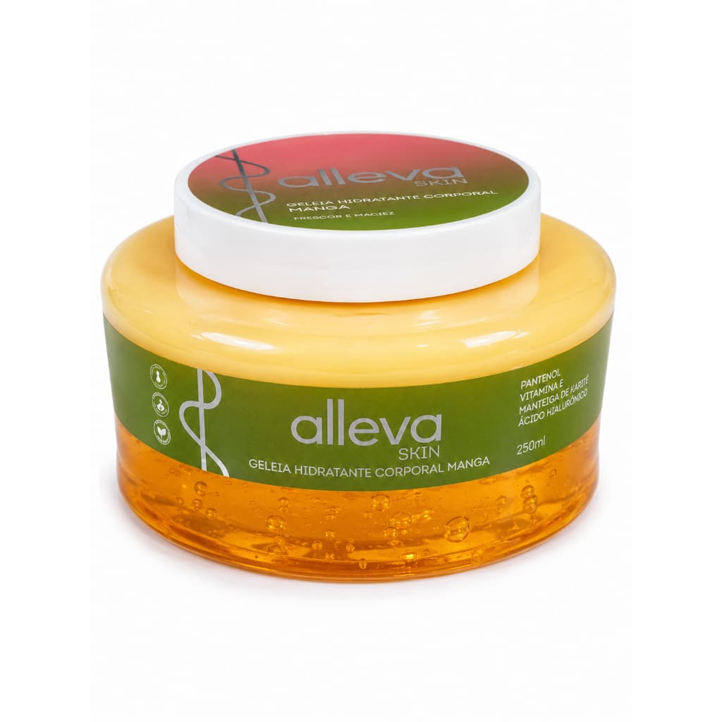 Geleia Dupla Hidratante Corporal Manga Alleva 250ml