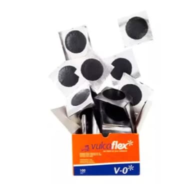 Remendo A Frio V-0 30mm Caixa Com 100 Unidades - Vulcaflex