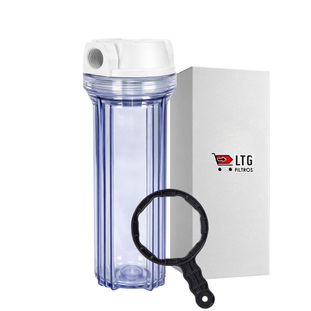 CARCAÇA PARA FILTRO CAVALETE DE ENTRADA / CAIXA Dagua + CHAVE