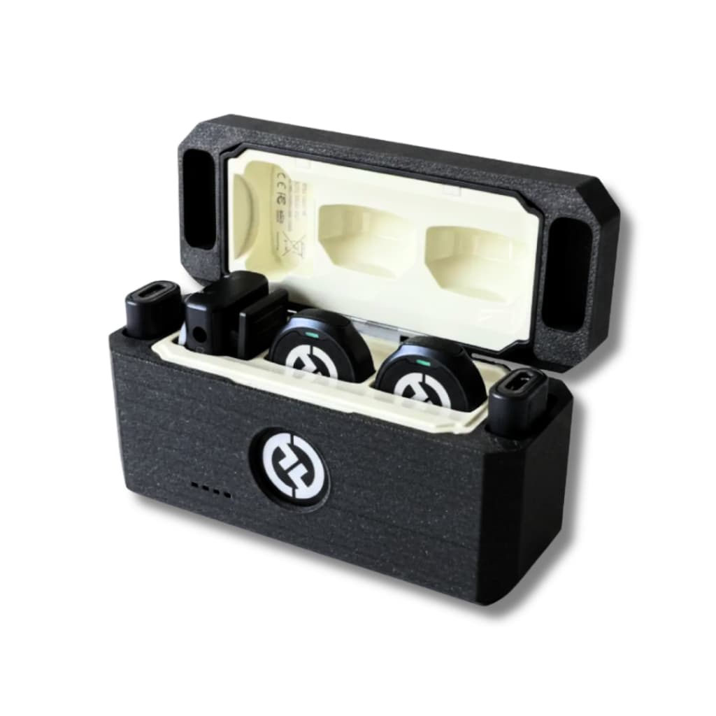 Case Anti Impacto Microfone Lark M2 Hollyland Capa Para Dock Capinha De Proteção Lapela