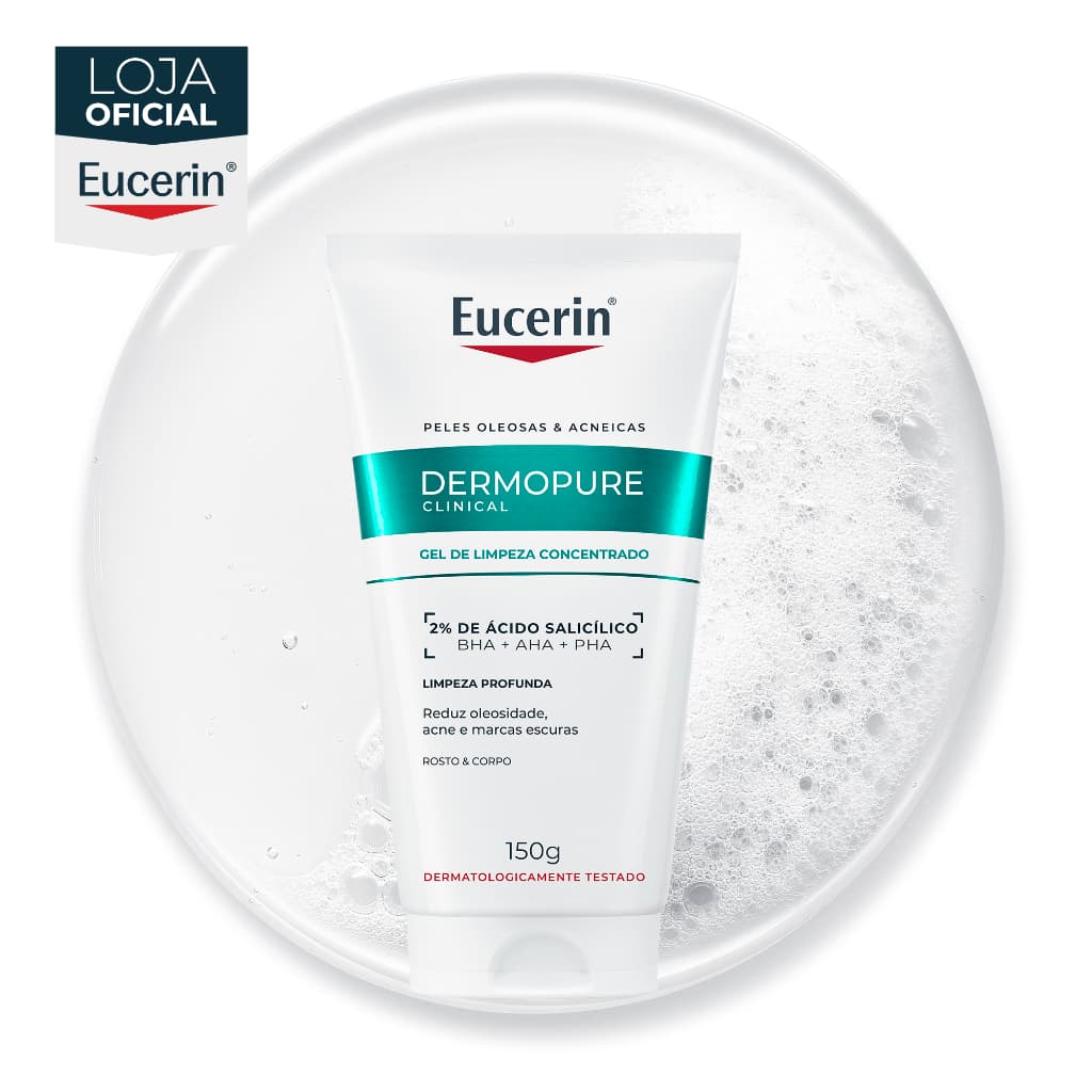 EUCERIN Dermo pure Clinical Gel de Limpeza Concentrado 150ml