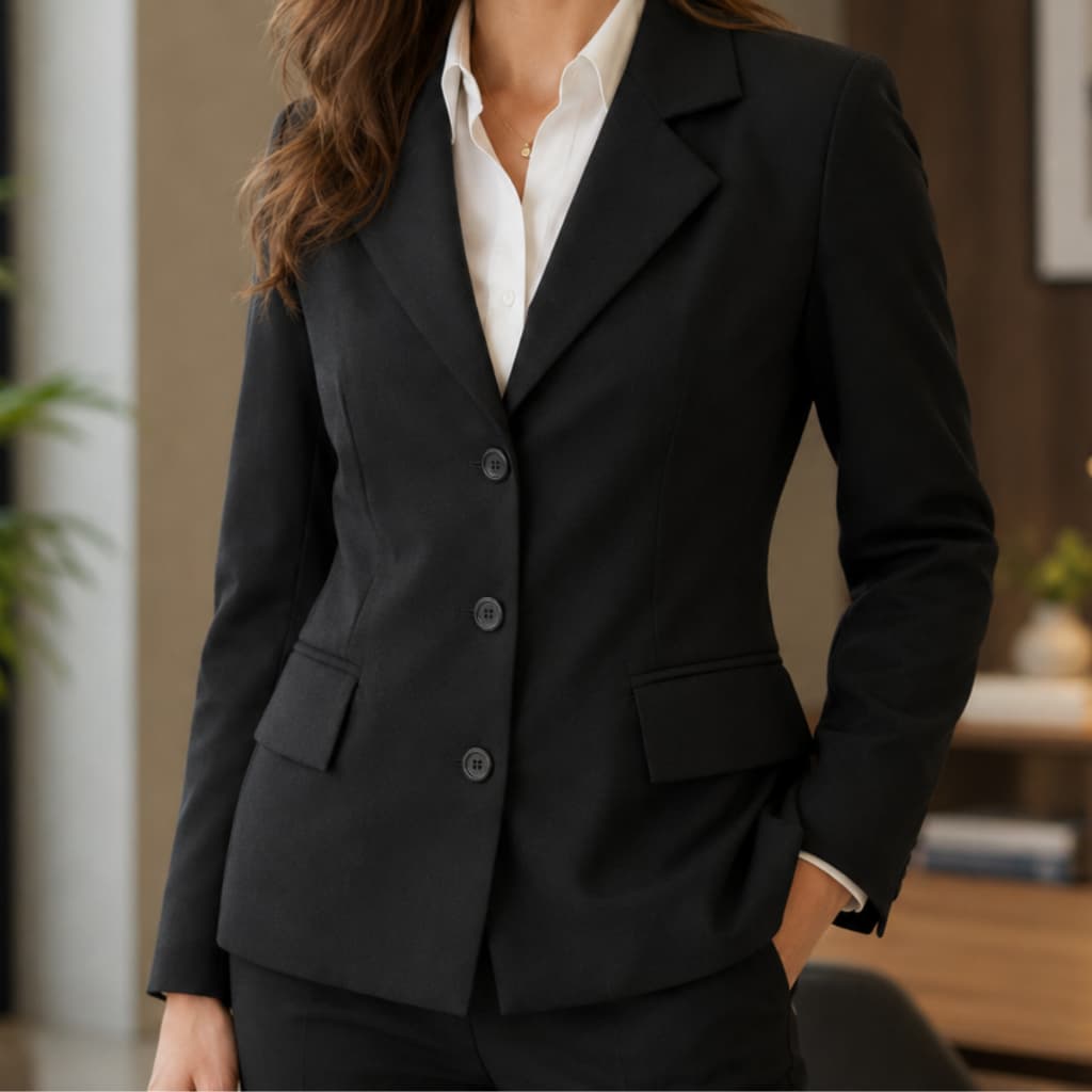 Blazer Social Feminino Oxford Profissional Envio Imediato