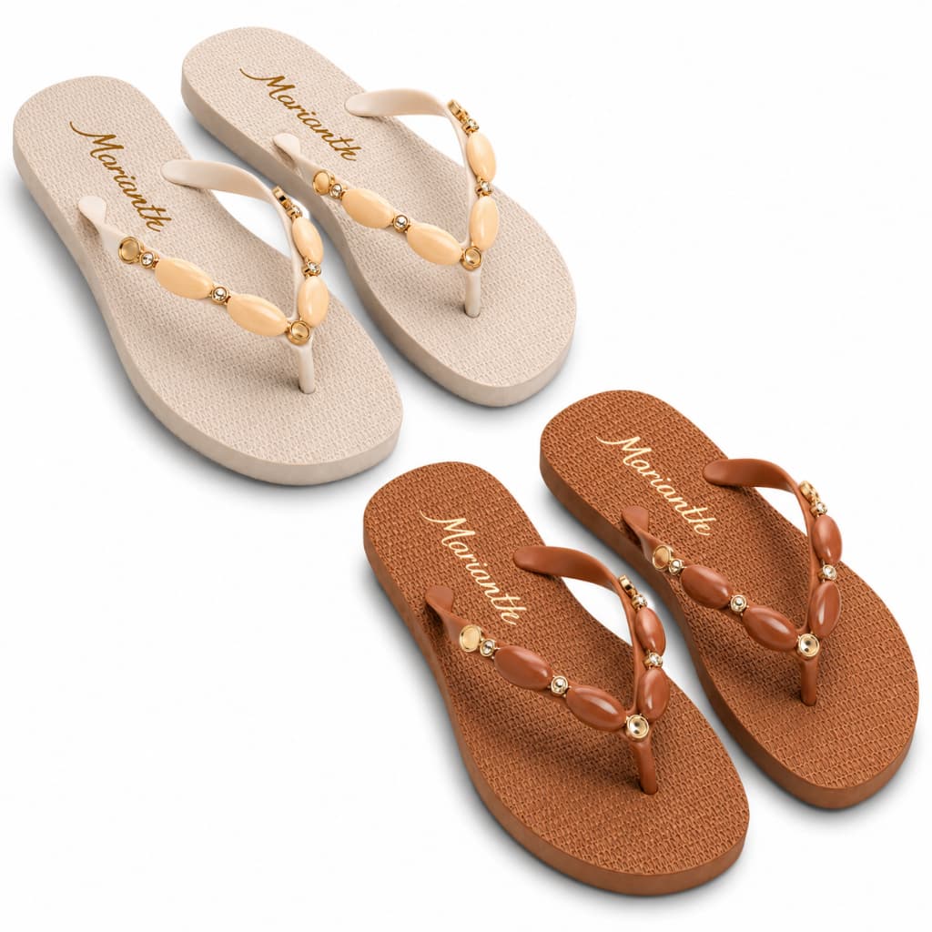 Kit Chinelo Feminino Luxo Macio Confortável Leve Casual Dia A Dia
