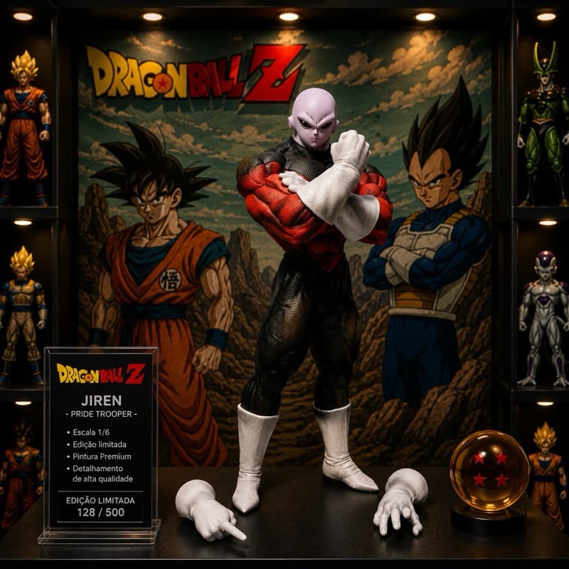 Action Figure Jiren 28Cm Dragon Ball Super Banpresto Original