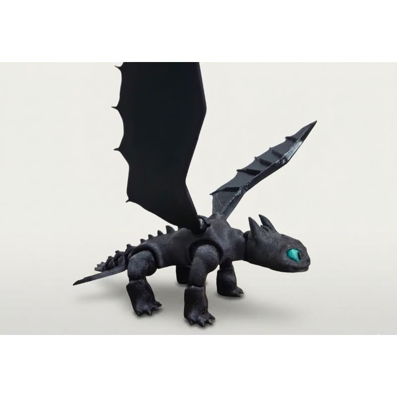 Dragão Articulado 3D Brinquedo Decorativo Geek Impressão 3D PETG Premium