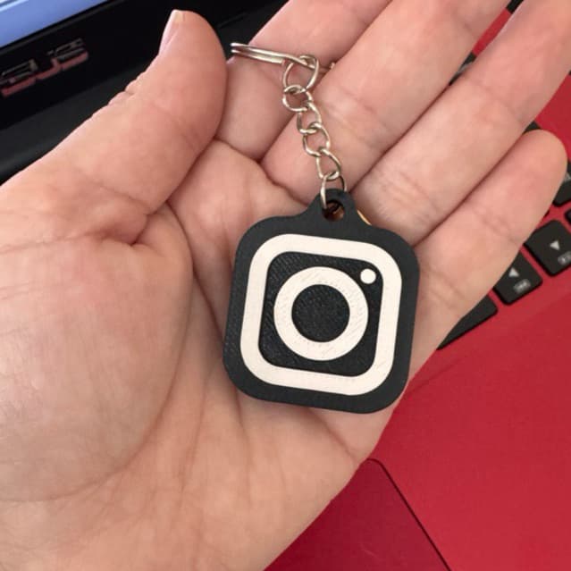 🔥 Chaveiro NFC Personalizado Instagram, WhatsApp, Portfólio e Redes Sociais | Compartilhe com 1 Toque