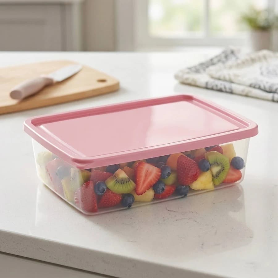 ORGANIZADOR SLIM RETANGULAR 850ML JAGUAR(Cor sortida)