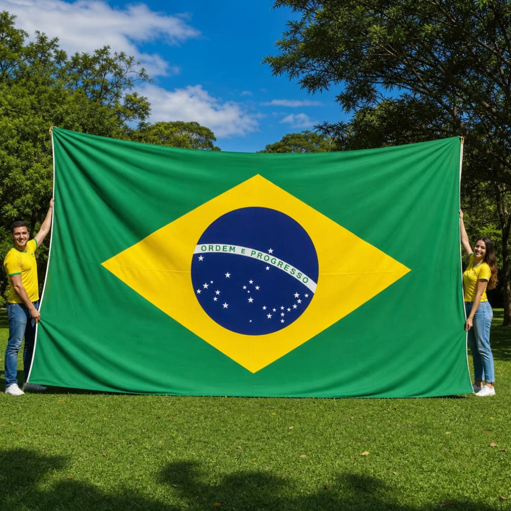 Bandeira GRANDE Do Brasil Oficial 3x2 metros