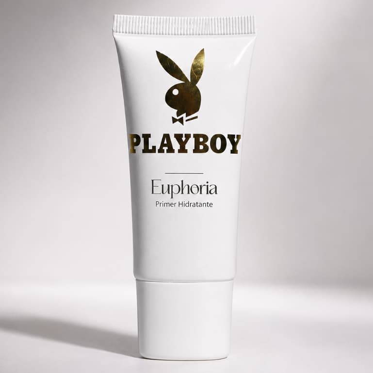 Primer Hidratante Playboy Euphoria Pré Maquiagem Efeito Uniformizador prepara a pele longa duração
