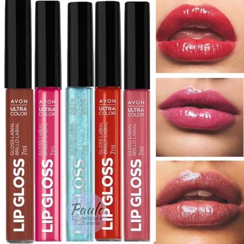 Gloss Labial Avon Lipgloss Ultra Color 7ml - Escolha a Cor
