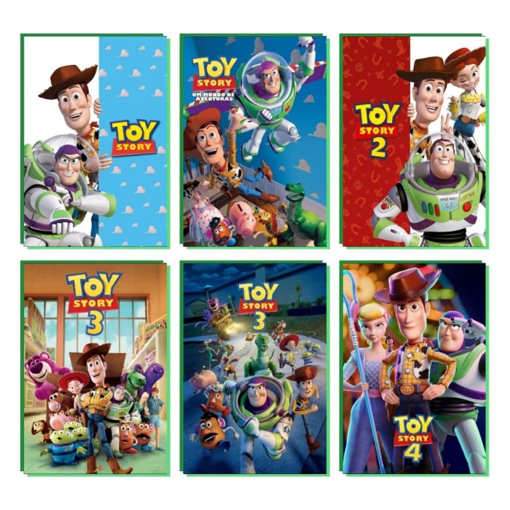 Placa Decorativa MDF Toy Story (Filme): 01 até 50 - Quadro Parede & Decoração (14x20 ou 20x28)