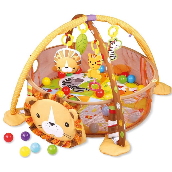 Tapete de Atividades Infantil Ginásio com Bolinhas