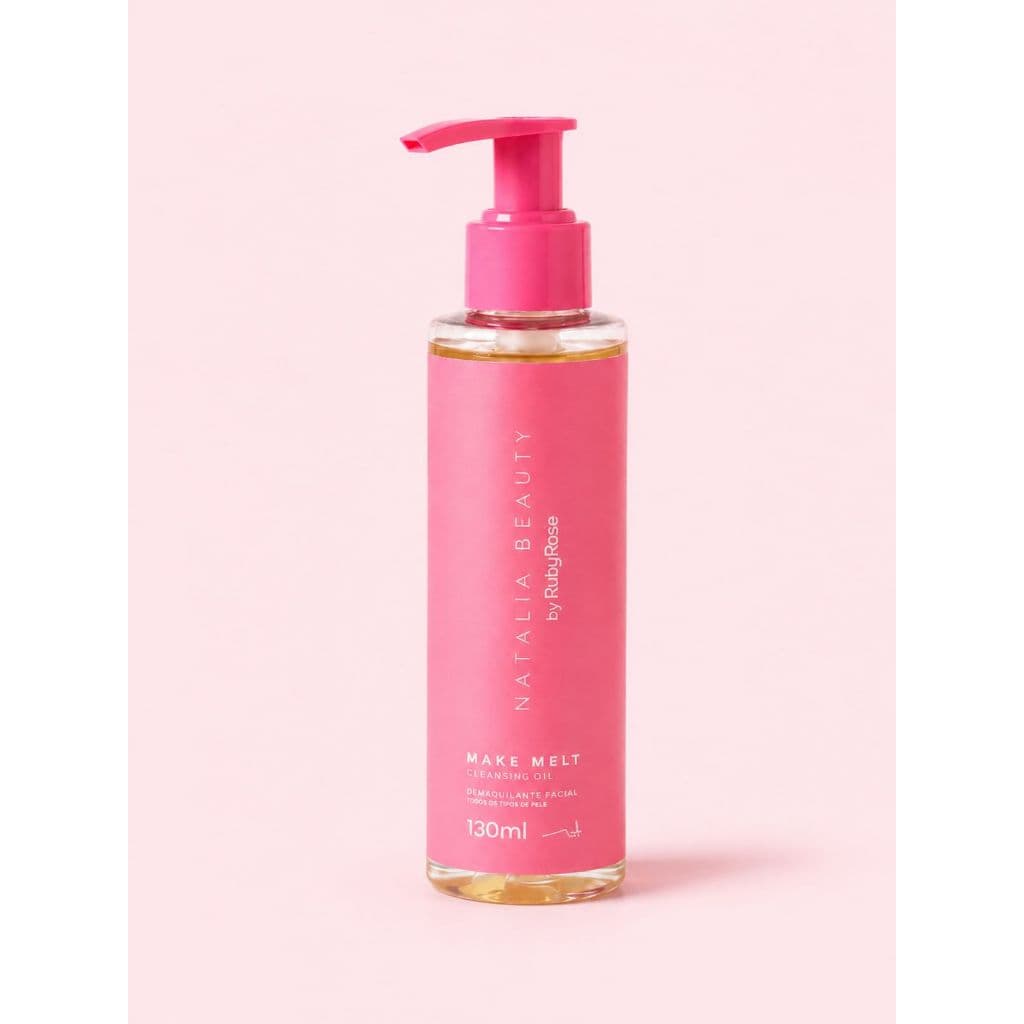 Cleansing Oil Make Melt Natalia Beauty Ruby Rose 130ml Óleo Demaquilante Facial Skincare