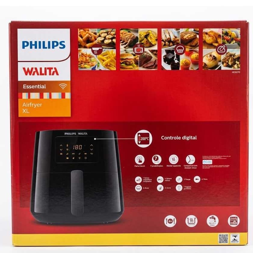 air fryer 4 litros 220v touch phili/ps walit outlet