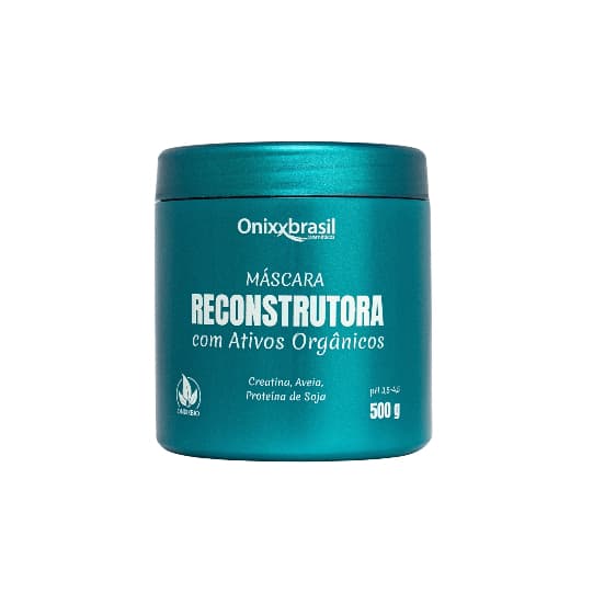 Máscara Orgânica Reconstrução Cronograma Capilar Onixx Brasil 500g