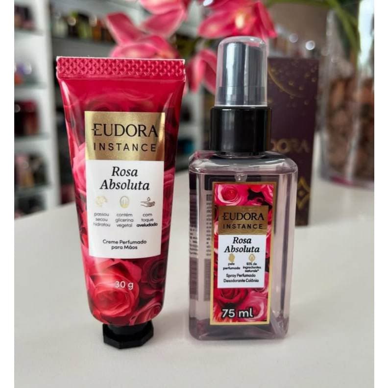 Kit Rosa Absoluta Eudora Presente Especial