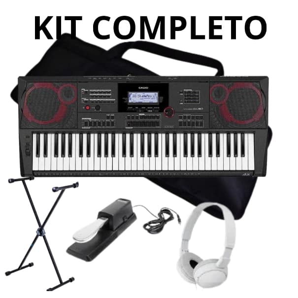 Teclado Musical Casio Ctx-5000 61 Teclas Sensitivas + KIT