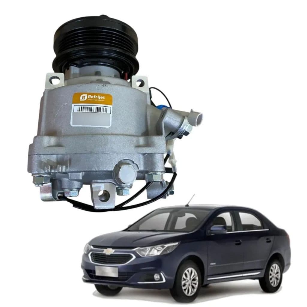 Compressor De Ar Condicionado Para Onix Cobalt Prisma Spin Sonic Tracker  2013 a 2022