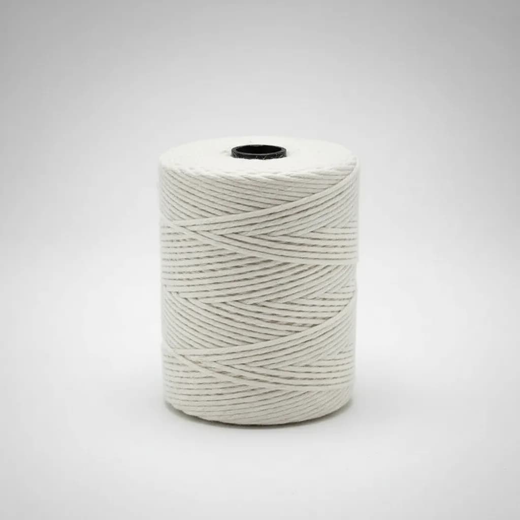 Rolo Barbante Algodão Escolar Artesanato Cru 189m 270gr Nfe