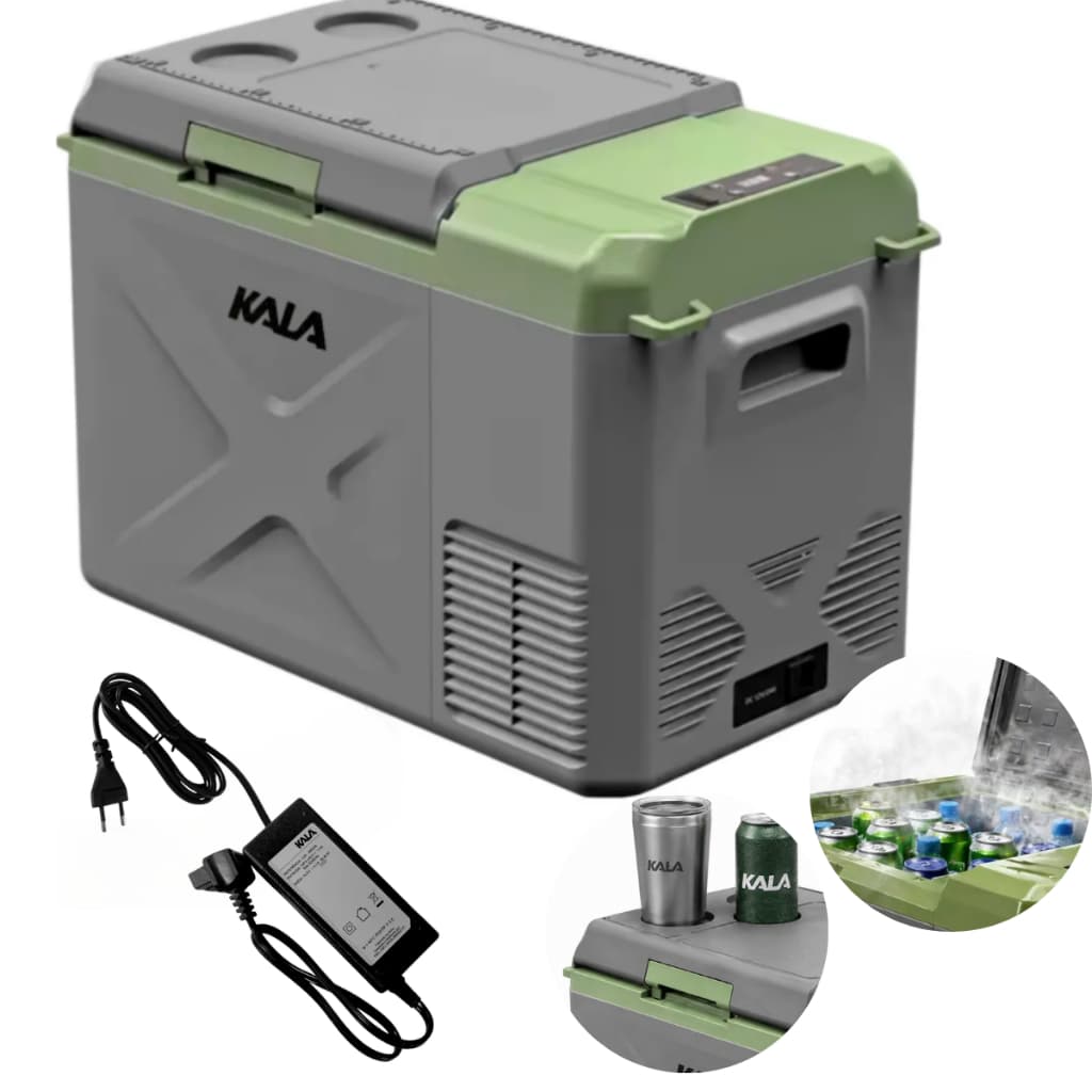Refrigerador Portátil Kala X25 Quadrivolt 25L 12V 24V 110V 220V Digital