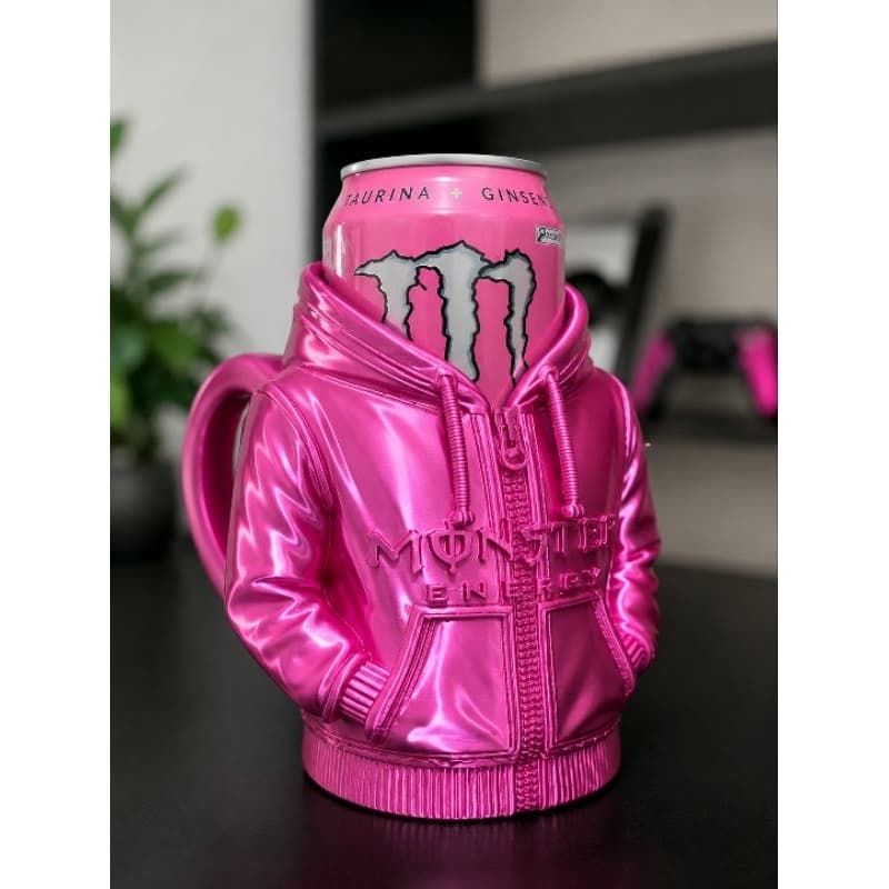 Porta Lata Monster com Chaveiro Personalizado