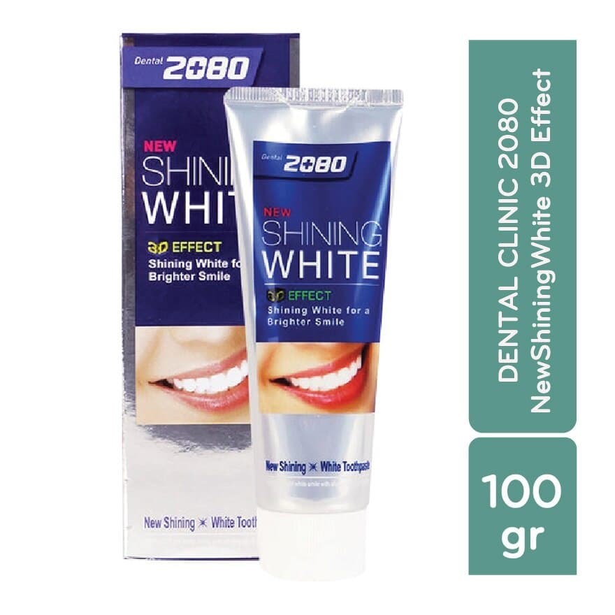 Creme Dental Coreana New Shining White 3d Effect 100ml.