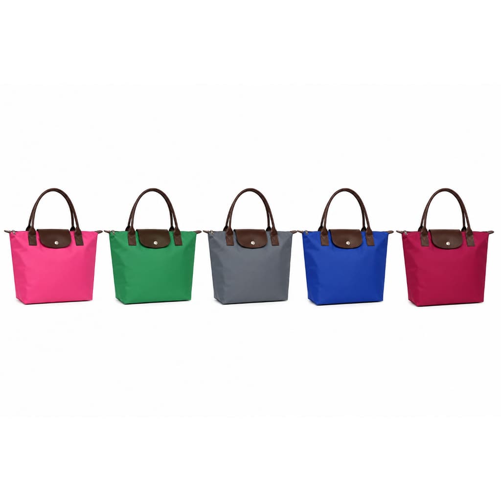 Bolsa Feminina Dobravel Sacola Dobrável Feminina Impermeável Universitária Viagem