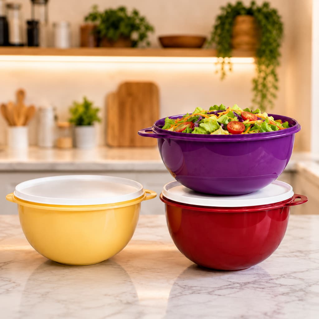 Tupperware Criativas 1,4 e 3 Litros e Escorredor 1,7L