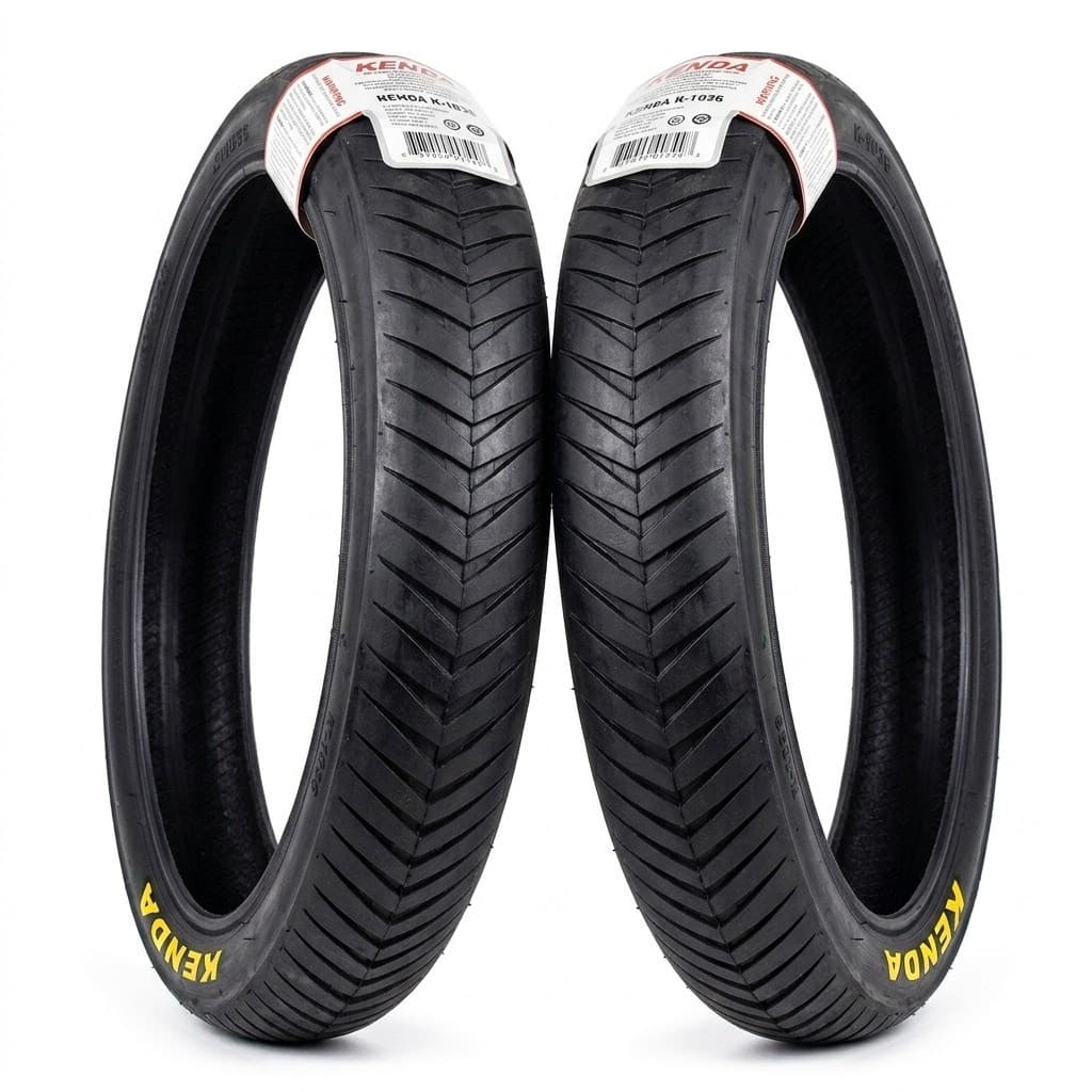Kit 2 Pneus Para Bicicleta Eletrica Kenda Kraze 20x4.0 Chopper Fat Bike Original