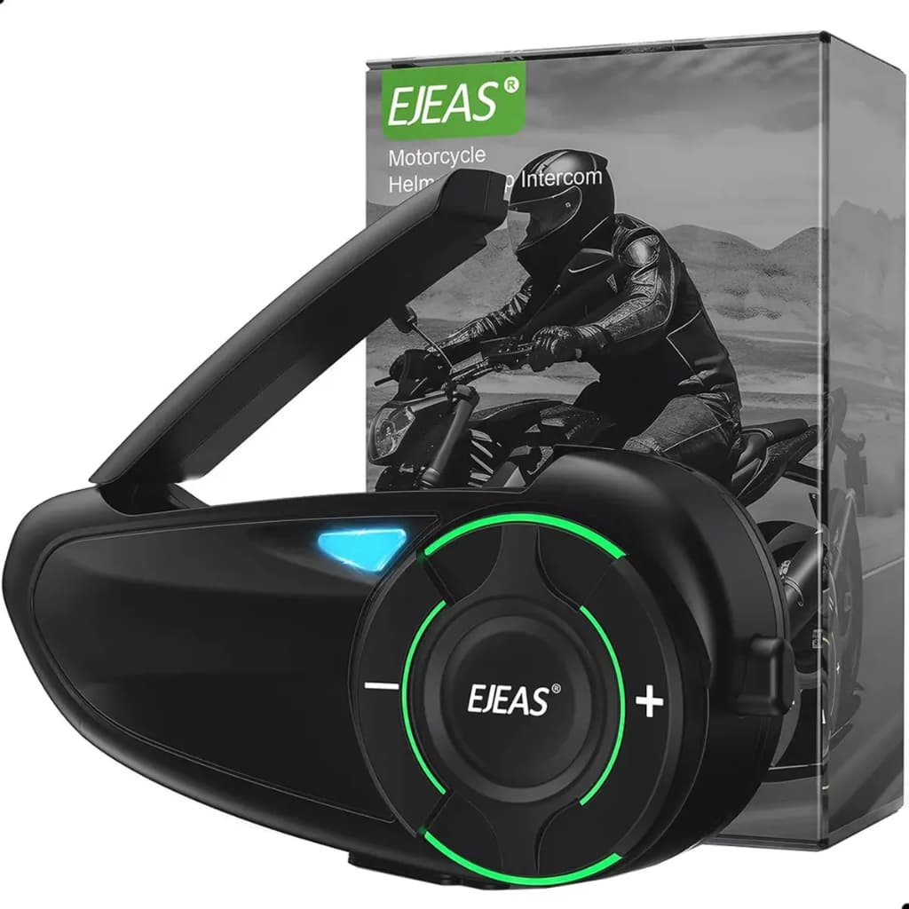 EJEAS Q8 SISTEMA DE INTERCOMUNICAÇÃO PARA MOTOCICLETA