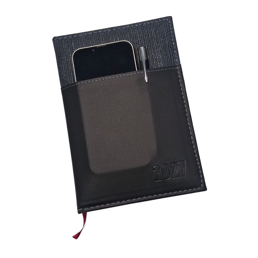 Agenda Com Porta Celular E Acessórios - ANO 2027 #praticidade #novidade #lançamento